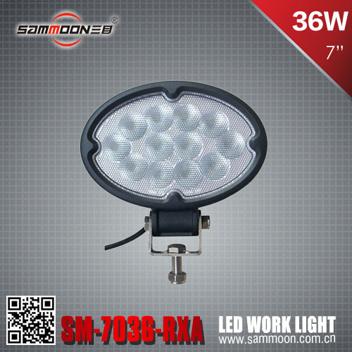 7 Inch Round 36W CREE LED Work Light