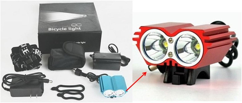 Rechargeable LED Bicycle Light - Mg303