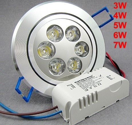 3W/4W/5W/6W7w LED Ceiling Light