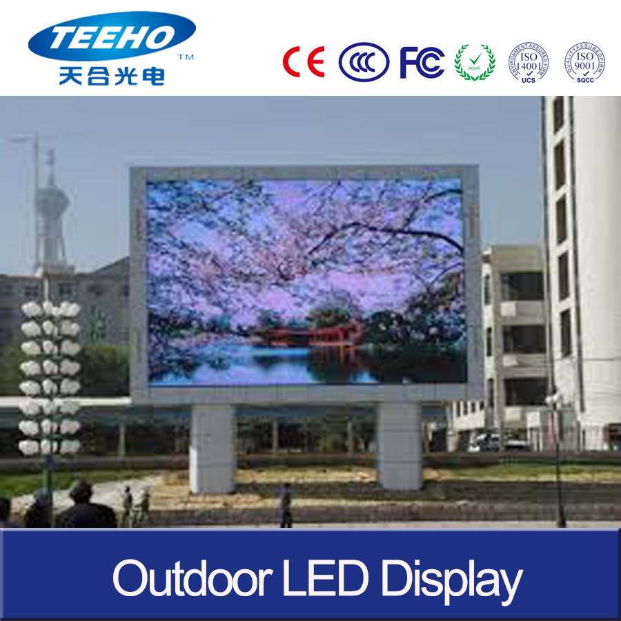 High Contrast 1000: 1 Outdoor P6 LED Display