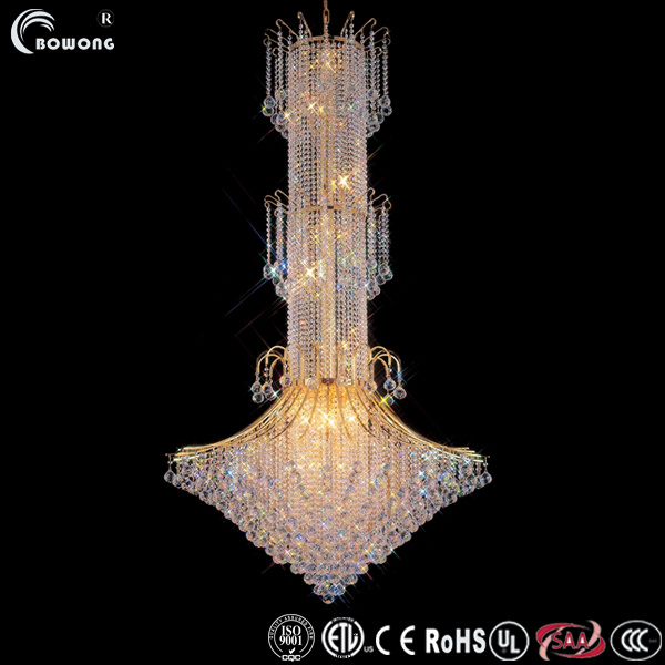 Lone Stair Glass Ball Luxury Crystal Chandelier