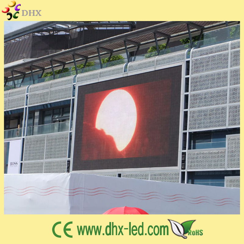 P10 Semi-Outdoor Fulll Color LED Display for Advertising