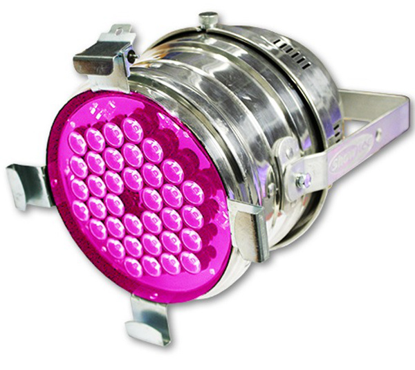 New LED PAR 64 Stage PAR Can Light 36PCS 5W Pink LED
