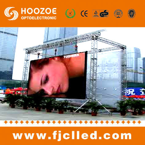 High Resolution LED Display of P16 Outdoor