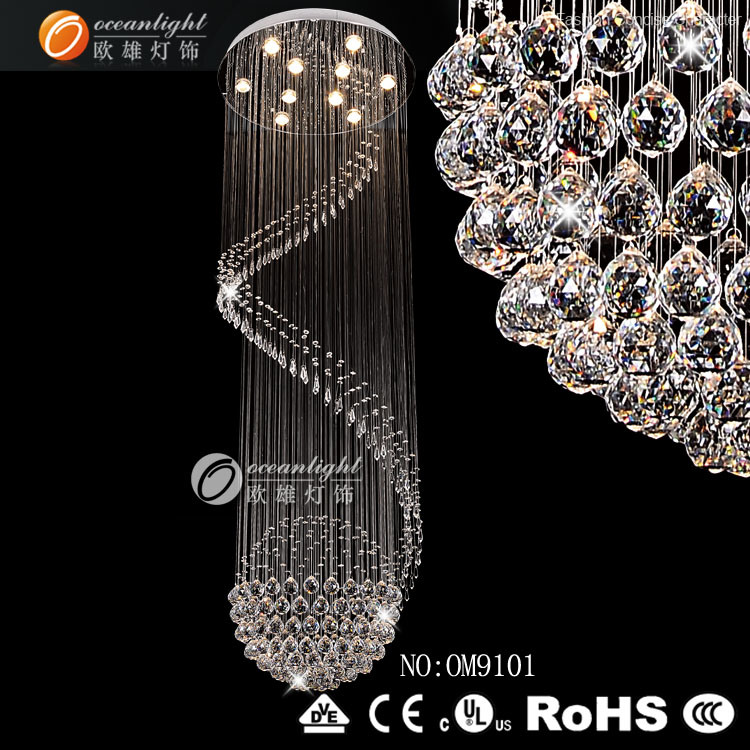 LED Crystal Lighting, Crystal Hanging Lamp, Crystal Chandelier Om9101