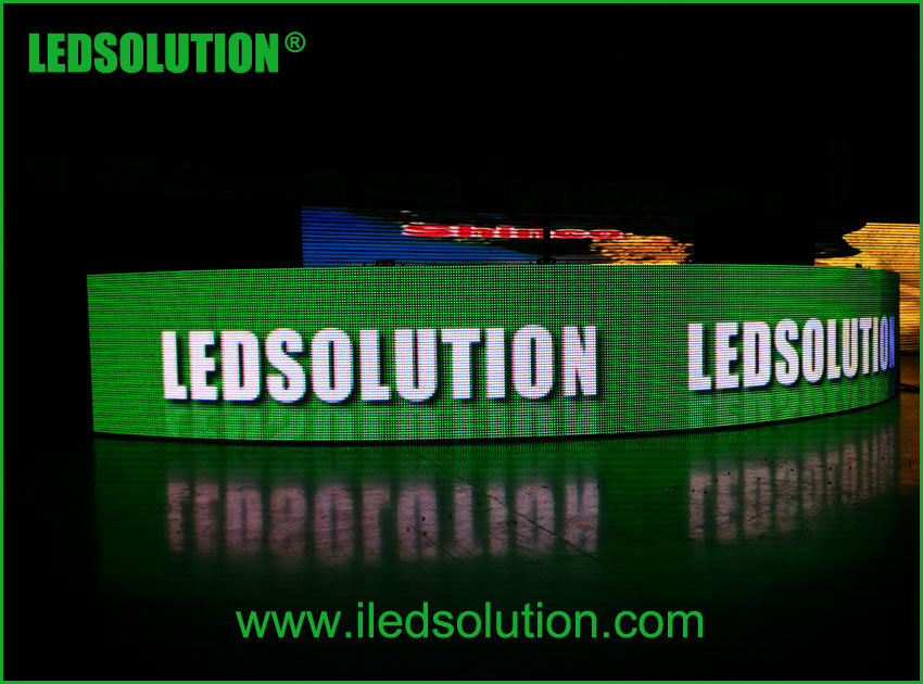 Outdoor Curve LED Display for Advertising