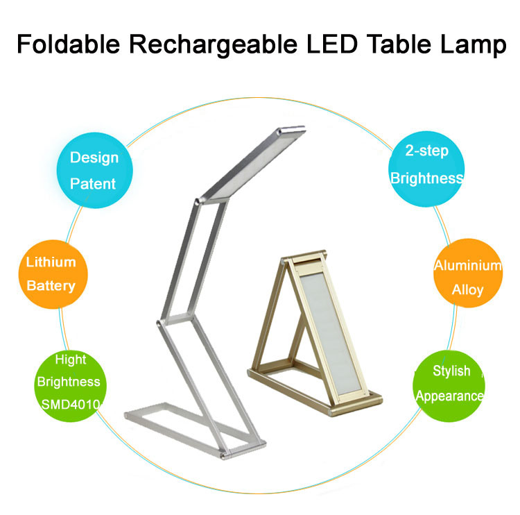 3W Foldable LED Table Lamp (V5C)