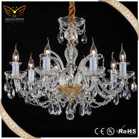 Hot Sale crystal glass classic candle Chandelier (MD9025)