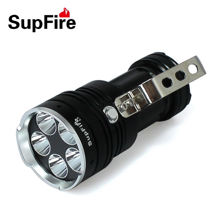5*CREE LED Personalized Brightest Supfire CREE Xm-L U2 LED Flashlight L1