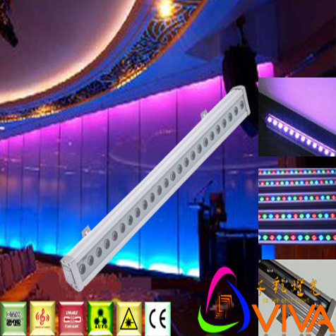 Waterproof 24X3w LED RGB Bar LED Bar Wall Wash / Wall Washer Light