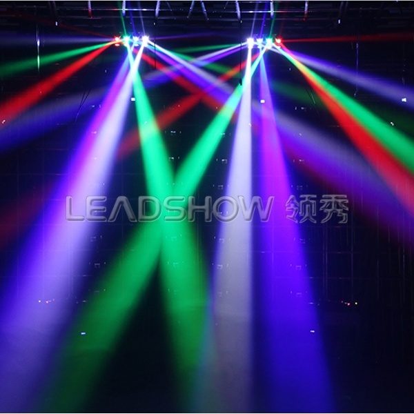 4PCS 10W LED Scan Stage Light