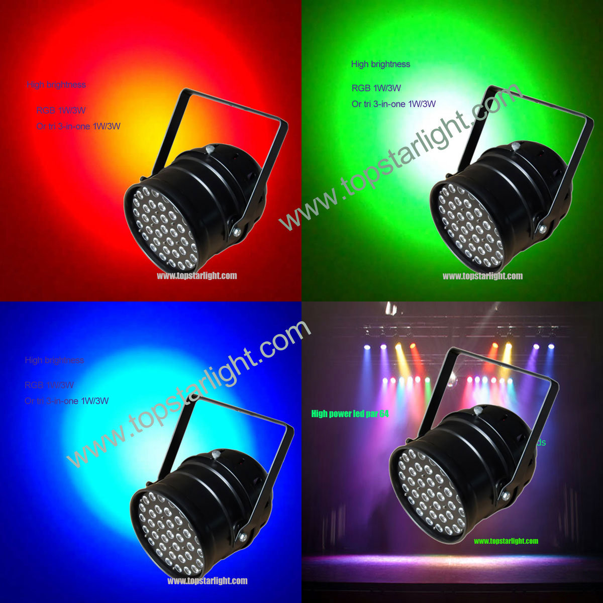 Hot Selling Disco Light LED PAR64 LED PAR Can Light