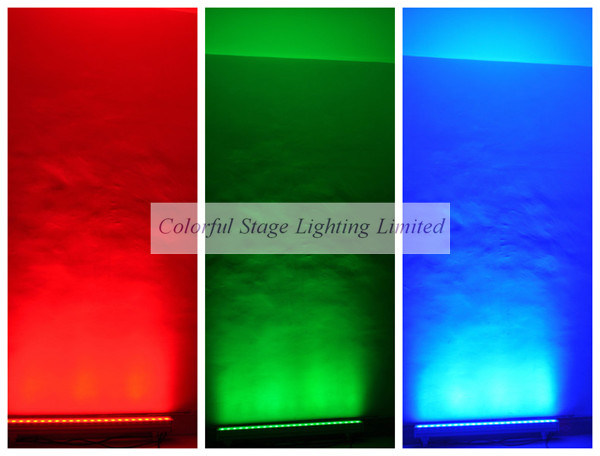 Stage Lighting 24X3w Tricolor RGB LED Wall Washer