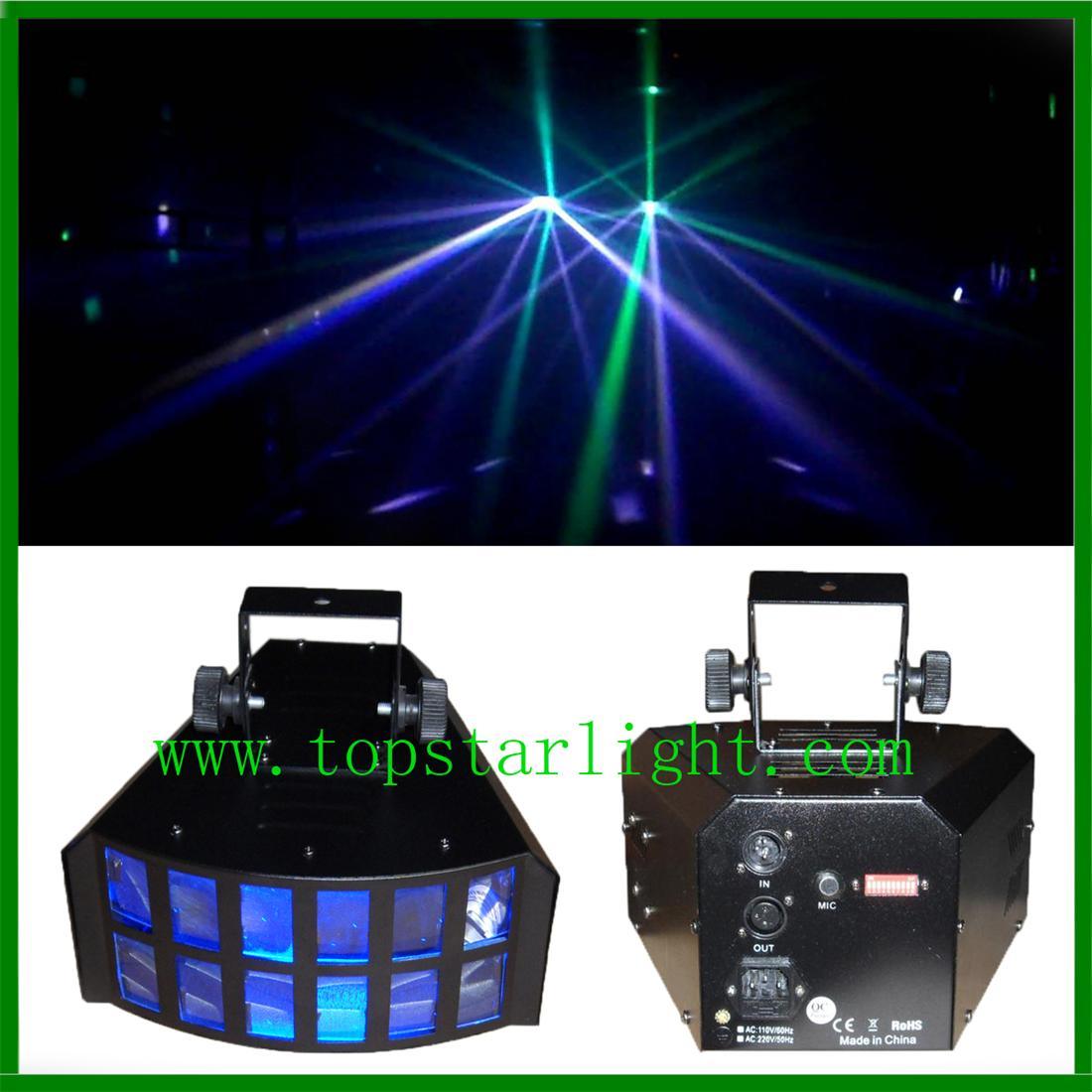 9W Stage Effect Equipment LED Double Derby Light Wholesale