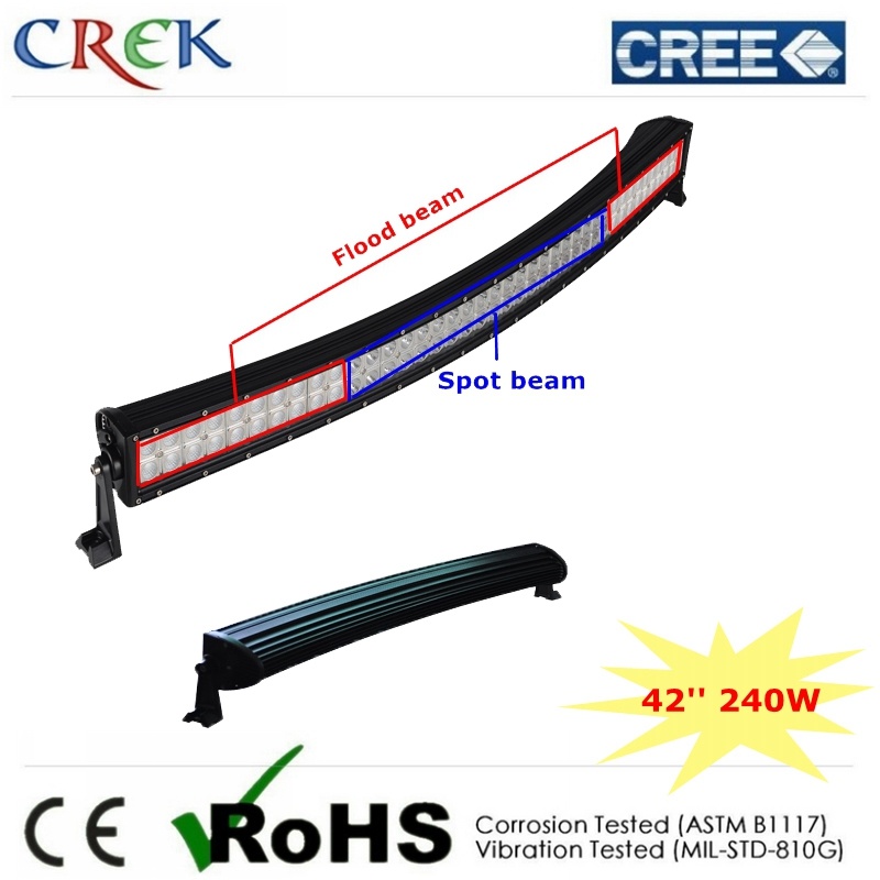 43'' 240W Curved LED Light Bar LED Work Light (CK-BC24003C)
