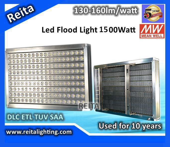 1500W Sports Field Lighting LED Flood Light Outdoor