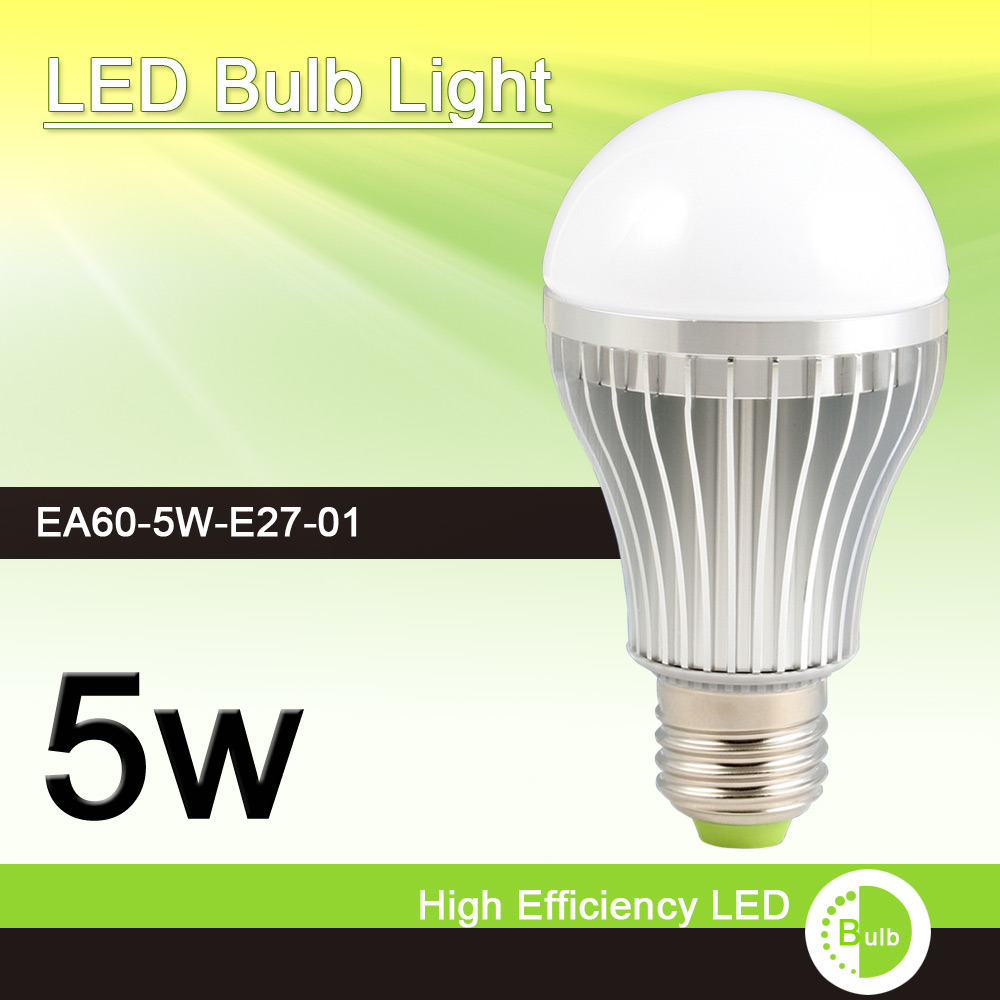 LED Bulb Light (EA60-5W-E27-01)