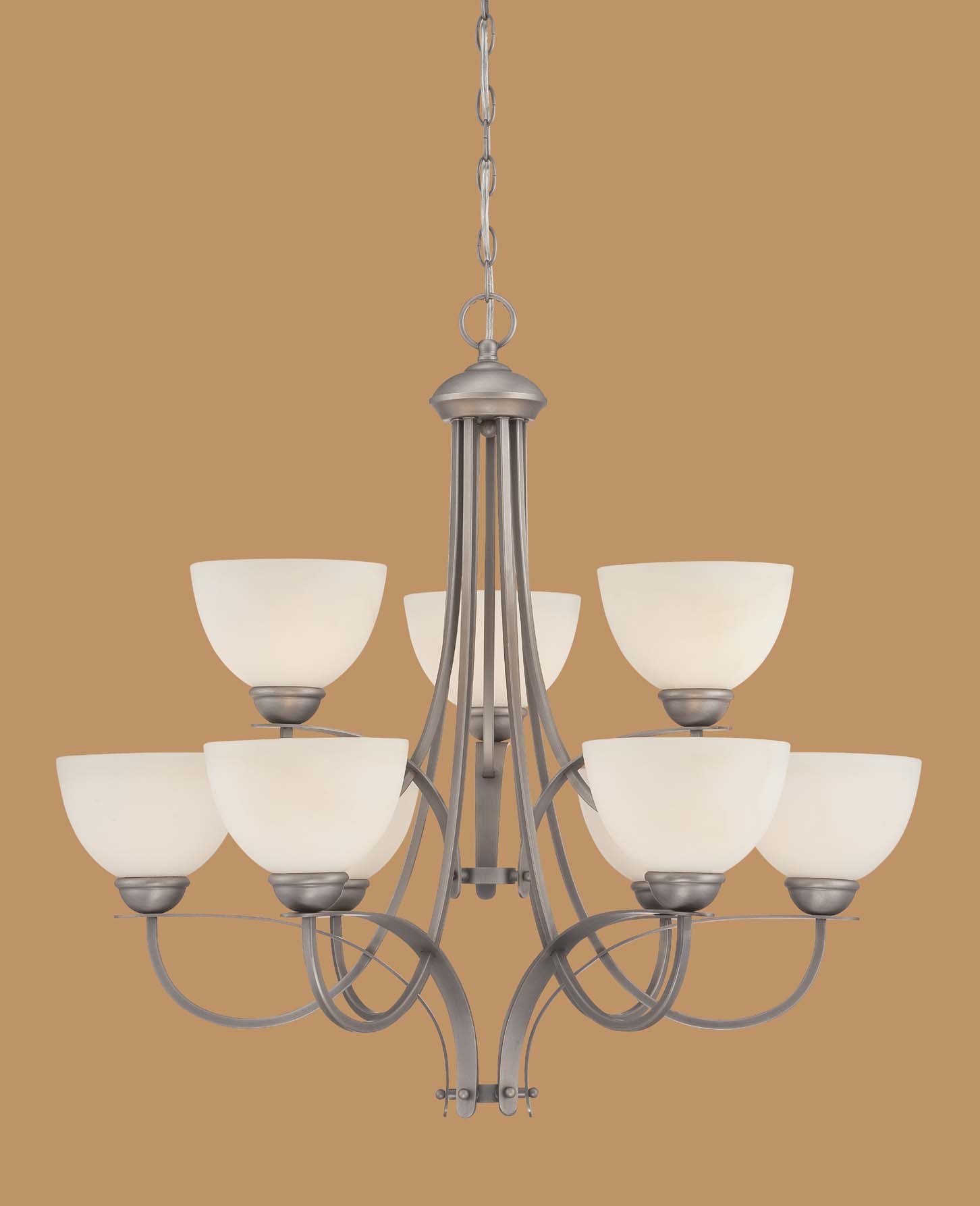 Hot Sale Chandelier with Glass Shade (1939BPW)