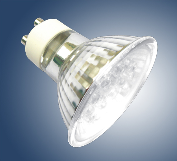 GU10 DIP LED Spotlight Lamp with Glass Cover (GU10-21)