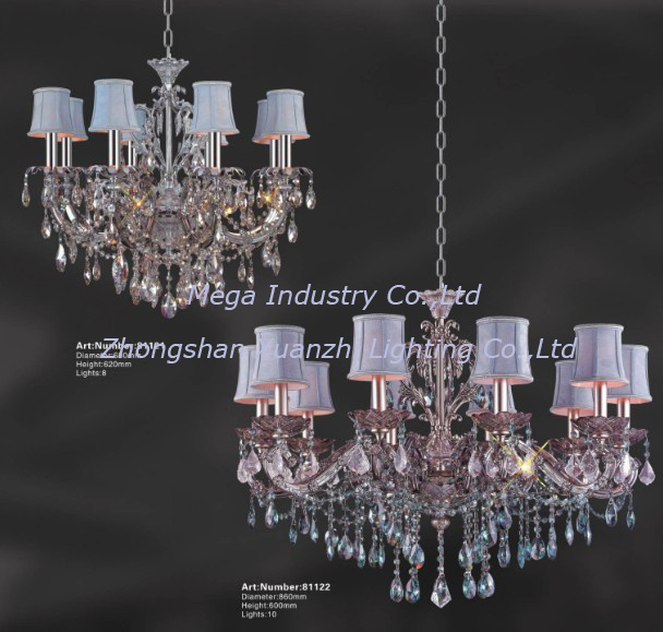 Luxury Hotel Home Lobby Project Decoration Crystal Pendant Lighting Candle Chandelier