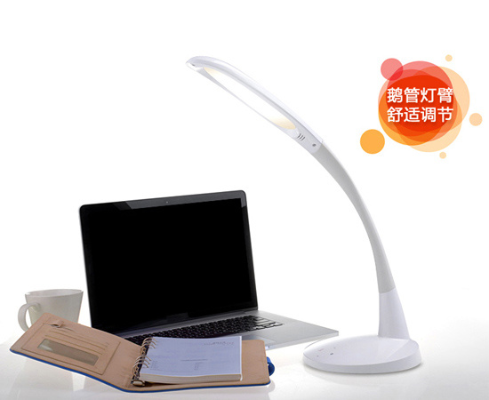 Gooseneck LED Table Lamp with 3 Color Temperature Dimmer