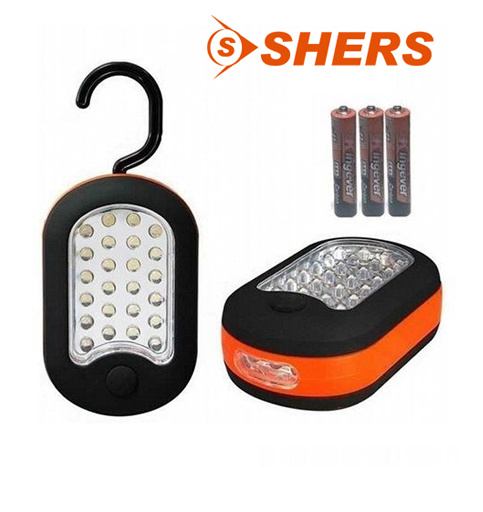 24+3 LED Work Light with Dry Battery