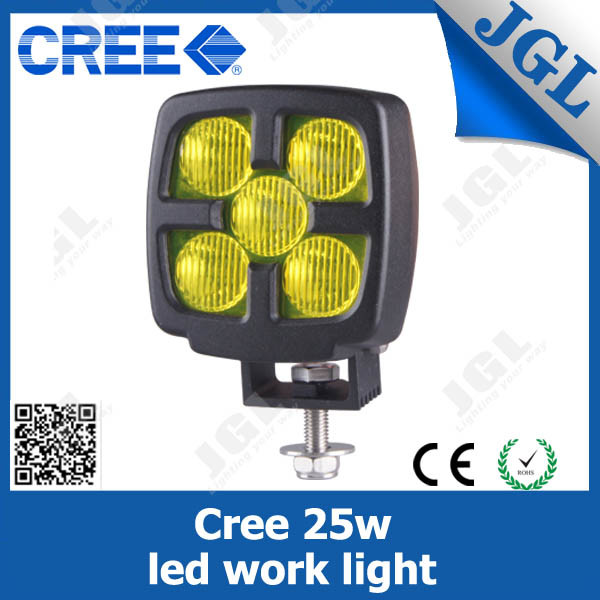 Waterproof IP68 Yellow Beam LED Work Light