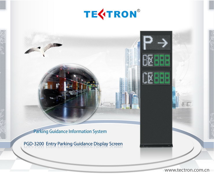 Tectron Parking LED Display / RGY Outdoor LED Display 2014