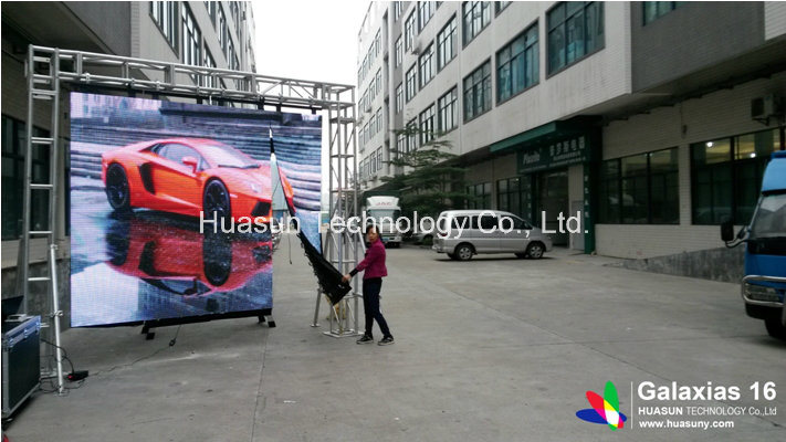 Outdoor P16mm Flexible Soft LED Display for Stage Rental