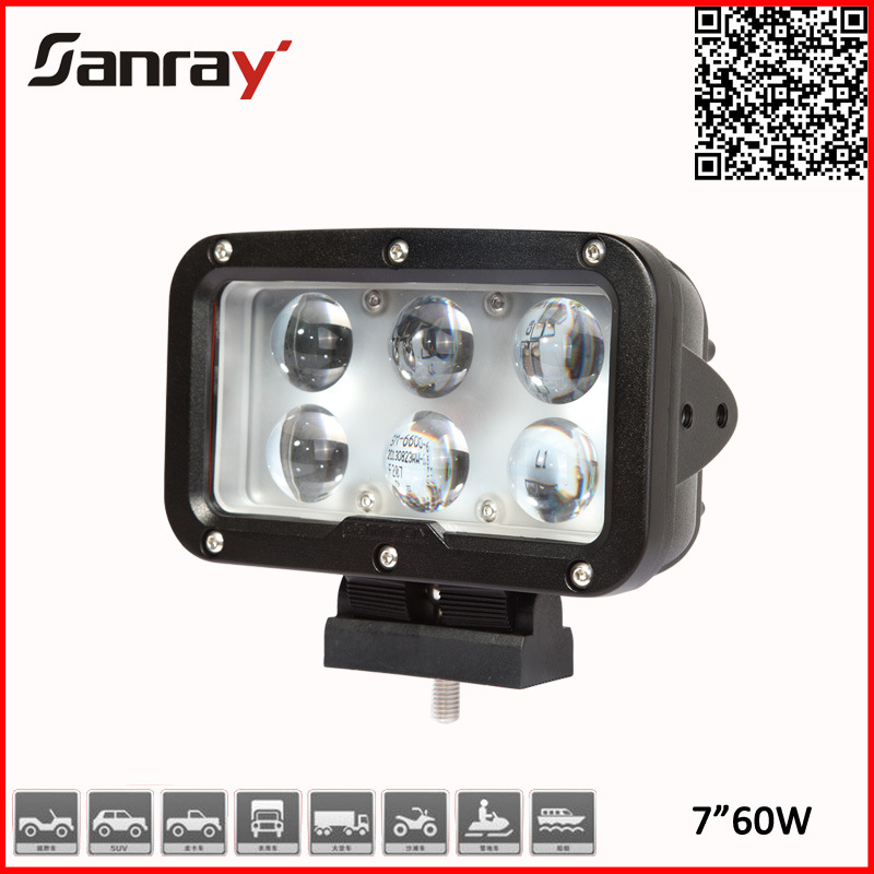 Hot Deal 60W 4D LED Work Light for Heavy Tractor