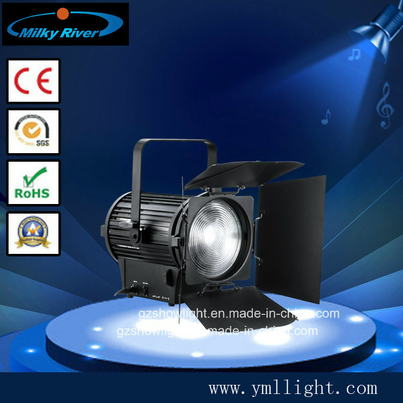 200W Fresnel LED Spotlight for Video TV Making