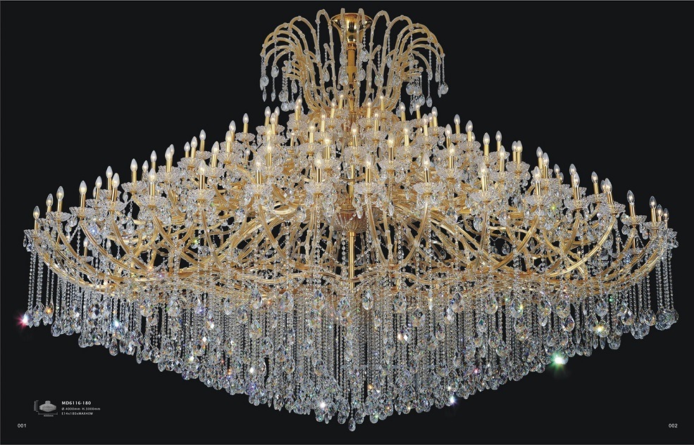 Hotel Project Large Chandeliers Crystal (MD6116-180)
