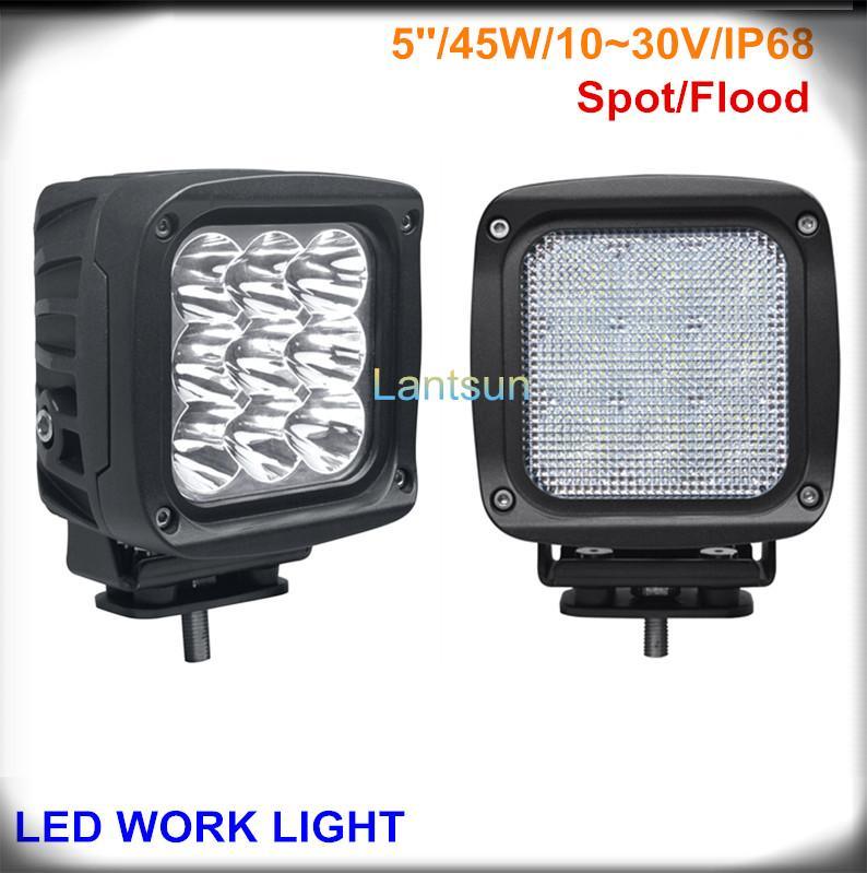 Origin Quality LED Work Light for Export ATV 45W Light Lamp