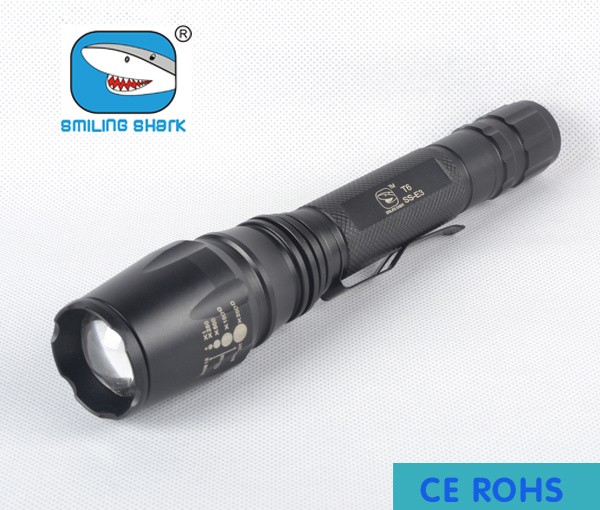Zoomable 1000 Lumens T6 CREE Super Bright LED Flashlight