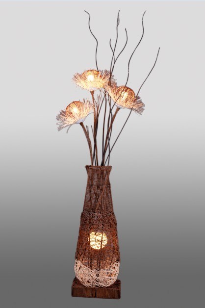 Brown Vase Table Lamp 3