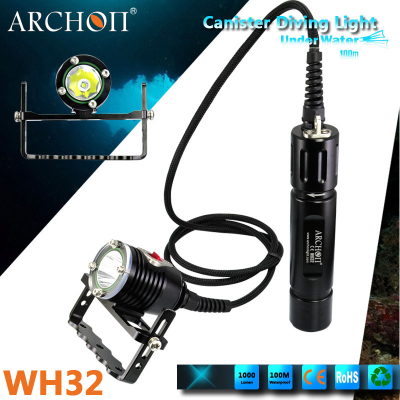 Archon Wh32 Diving Flashight Max 1000lumens LED Headlight