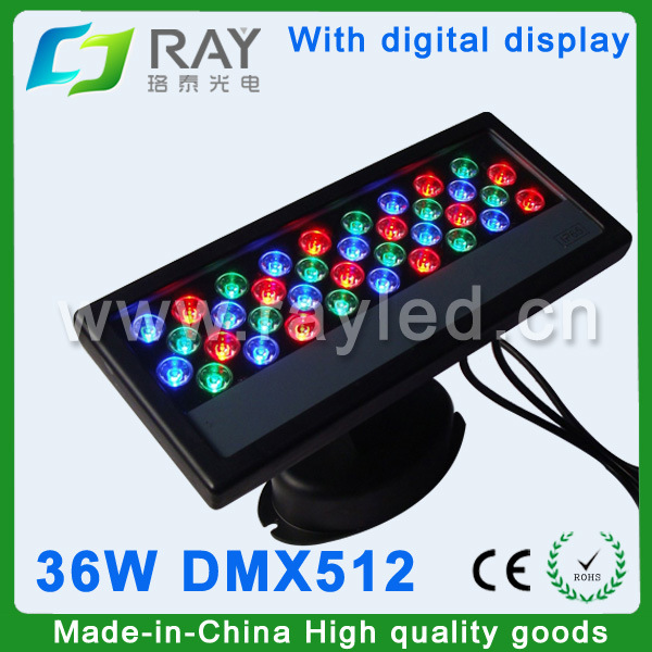 36W High Power RGB Outdoor LED Wall Washer Light