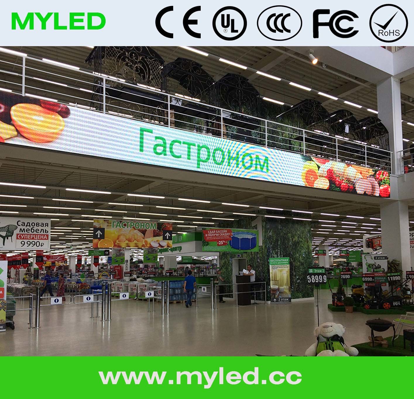 Indoor Advertising LED Display LED Billboard