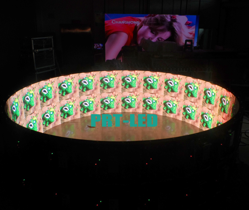 Full Color LED Curved Display 360 of Indoor P6