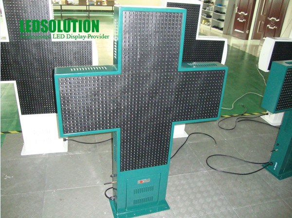 LED Cross Display (LS-PC-P20-48x48)