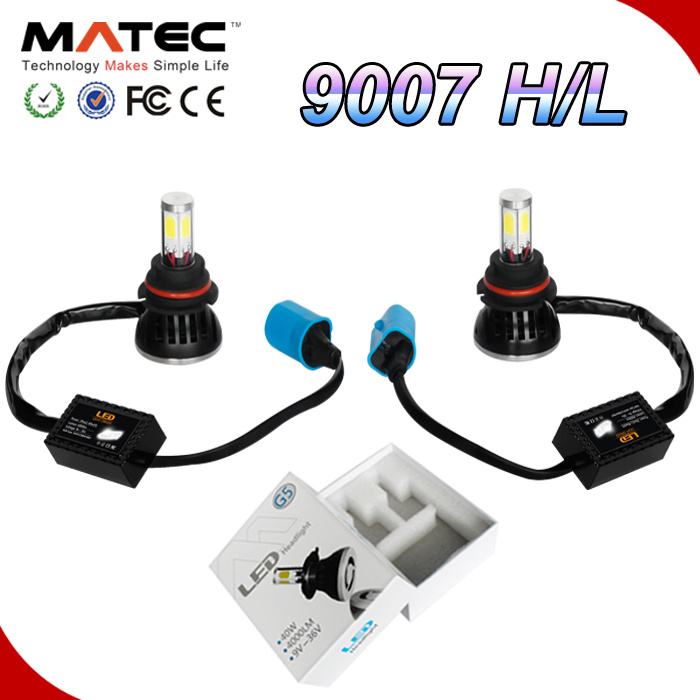Manufacture Auto Light Kit 40W, 9004 H/L 9007 H/L G5 LED Headlight Kit, Kit Headlamp LED