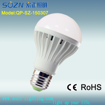 7W LED White Light Bulbs with CE RoHS Certificate