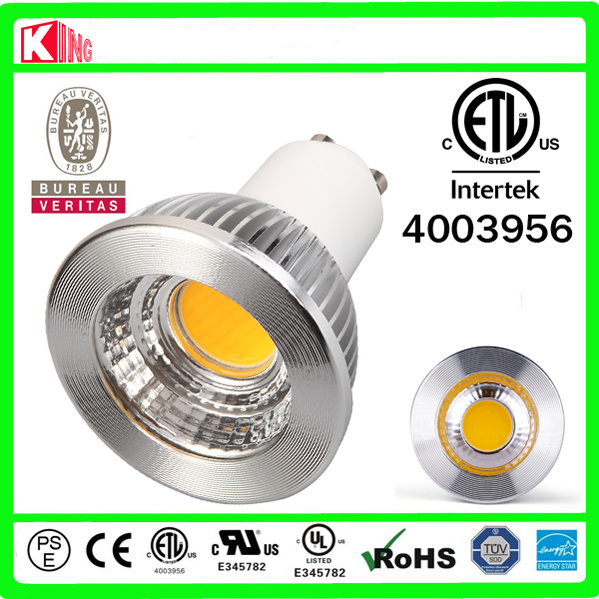 Epistar Chip COB High Lumen LED Light Bulb GU10