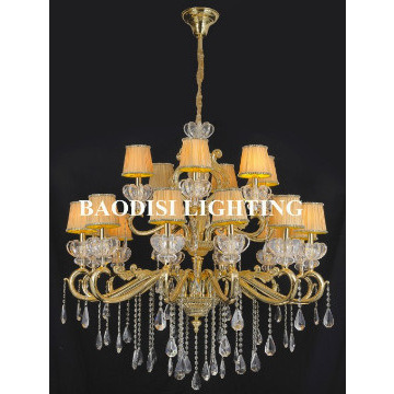 Gloden Color Copper Material with K9 Crystal Chandelier