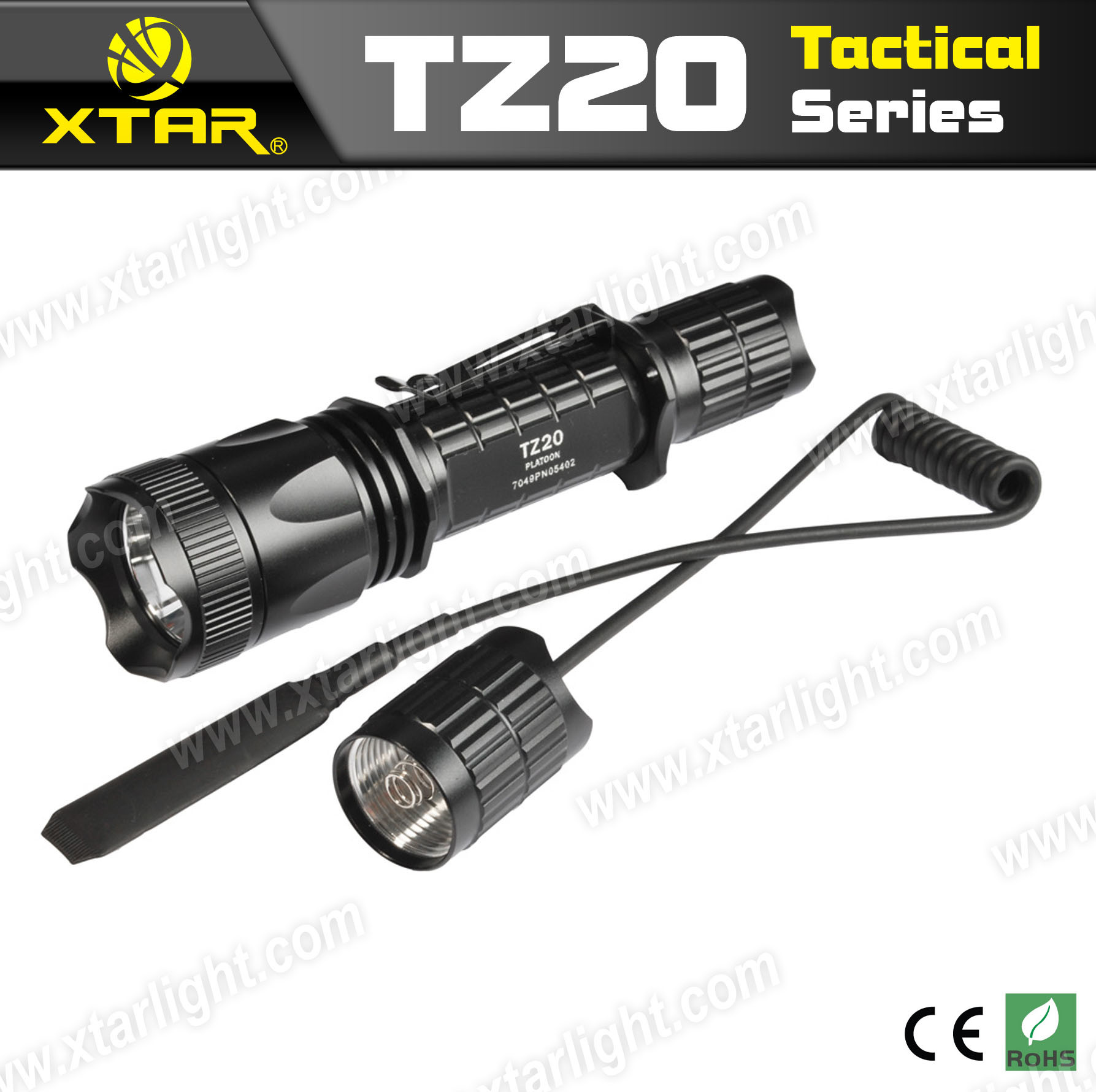 820 Lumen LED Gun Flashlight for Hunting U2