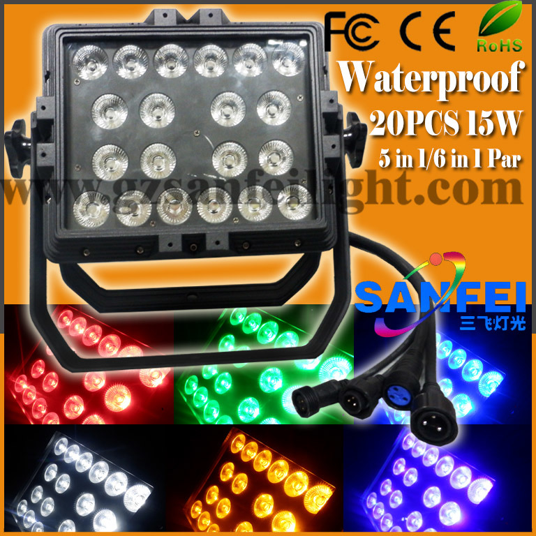 20*15W 5 In1 IP65 Outdoor Waterproof LED PAR Light (SF-310)