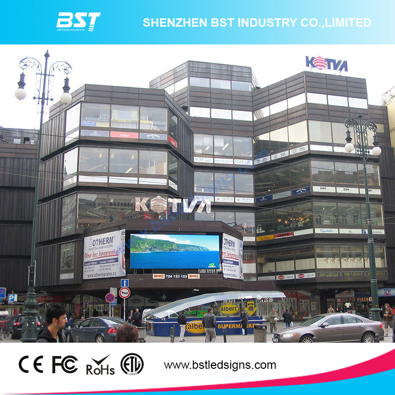 P10 Commercial Full HD LED Advertising Displays for Outdoor