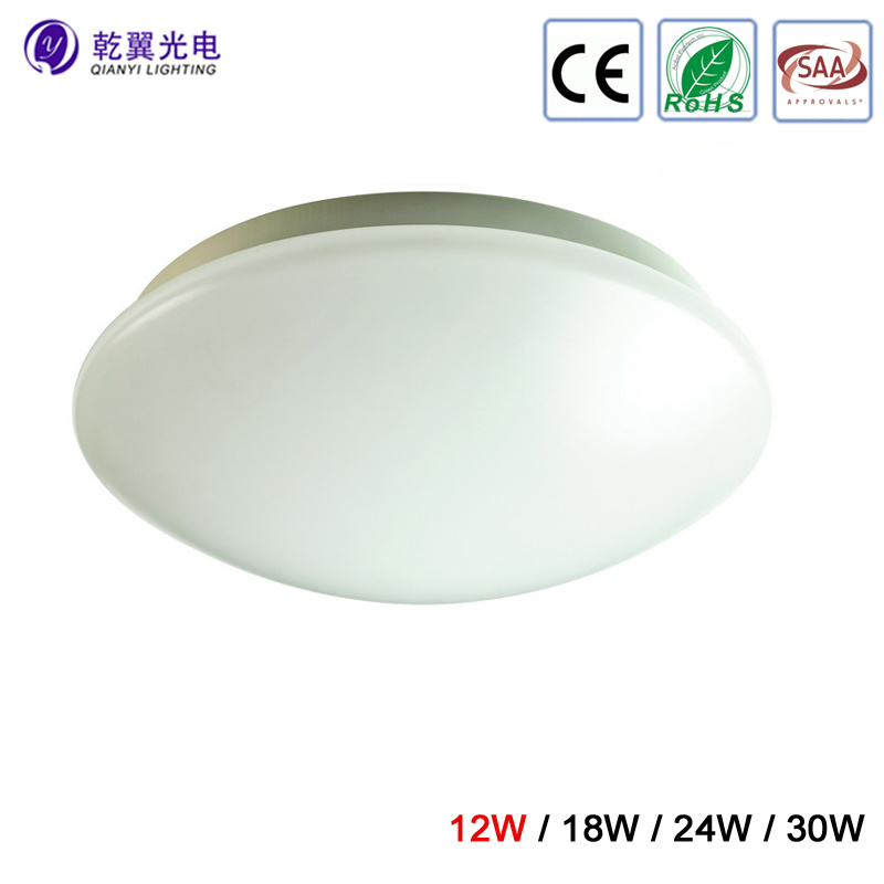 12W to 30W SAA LED Oyster Ceiling Light with Surfaced Wall Light