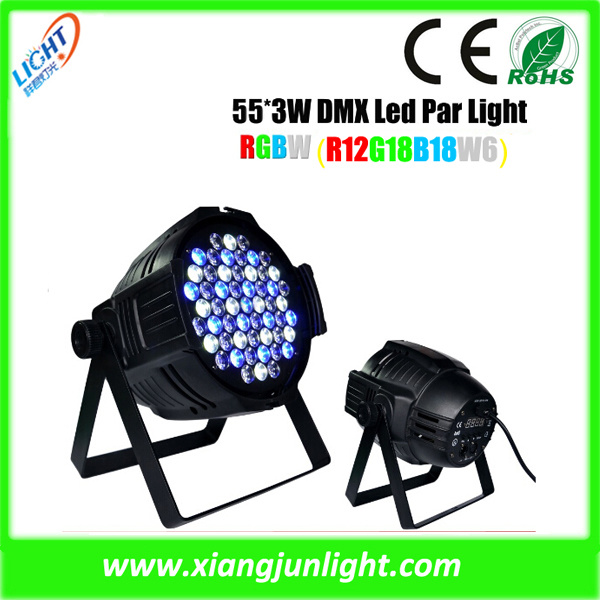 55X3w LED PAR Can Light for Disco Lighting, Event Services