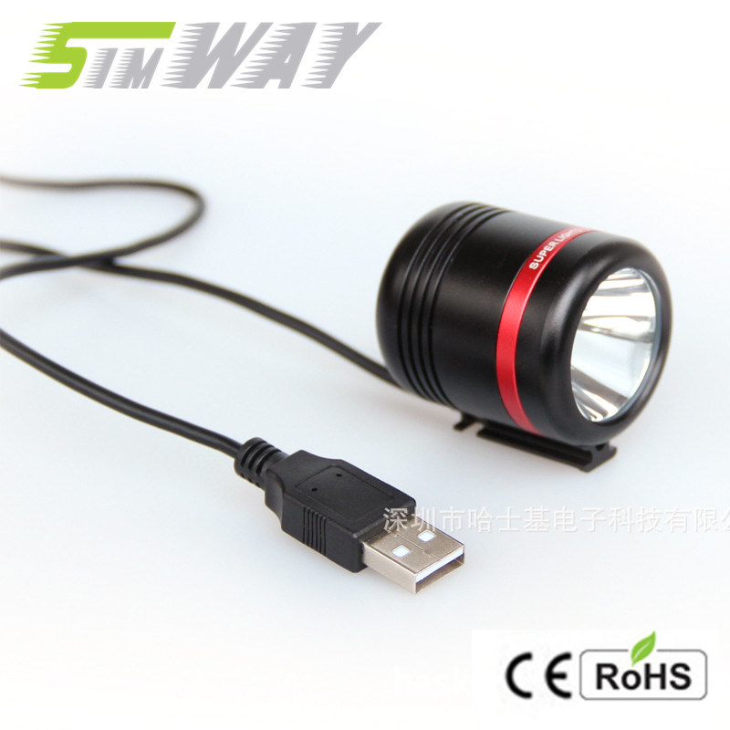 1230lumen Rechargeable CREE LED Bicycle Light with IP65